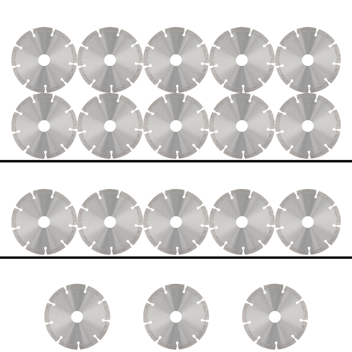 Disque à tronçonner diamanté Disque diamanté pour meuleuse d'angle Diamètre 125 mm - Universel