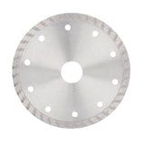 Disque à tronçonner diamanté Disque diamanté pour meuleuse d'angle Diamètre 125 mm - Universel - Turbo