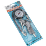 Pistolet de gonflage pneumatique GEPCO avec manomètre 0-12 bar 0-170 PSI testeur de pneus