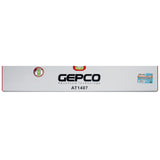 Jeu de 7 règles GEPCO 60-100-120-150-180-200 cm en aluminium, 2 fioles et niveaux à bulle