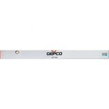 Jeu de 6 règles GEPCO 60-100-120-150-180-200 cm en aluminium, 2 fioles et niveaux à bulle