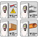 GEPCO CABLE FINDER MÉTAL BOIS CABLE FINDER DÉTECTEUR MURAL LOCALISATEUR NUMÉRIQUE