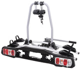 Porte-vélos GEPCO pour 2 vélos porte-vélos arrière attelage de remorque pliable 30 kg