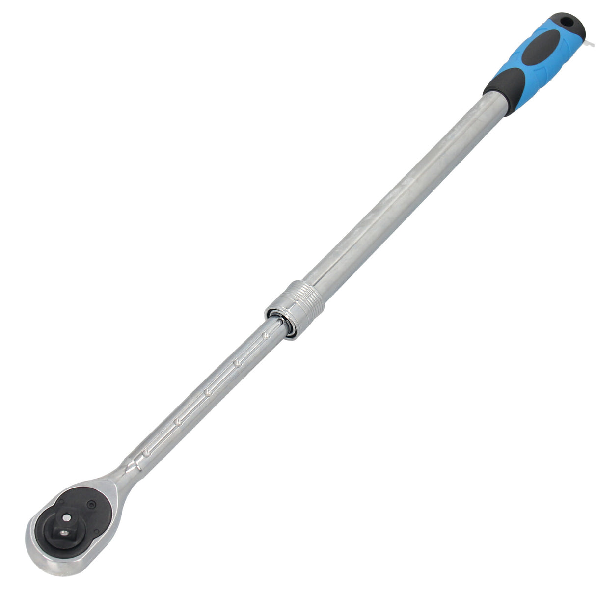 Clé à cliquet télescopique à cliquet réversible 1/2" 46-60 cm extensible