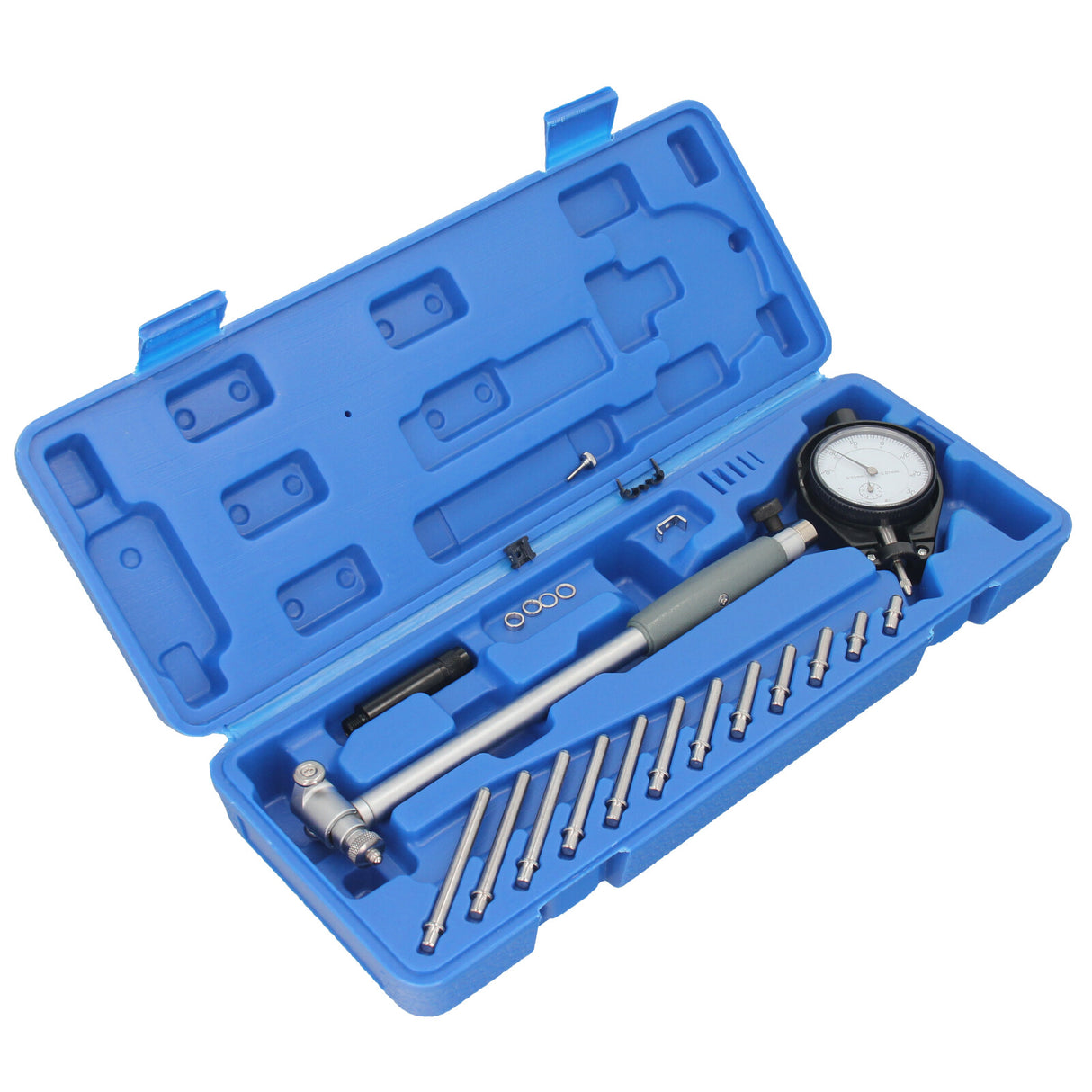 Innenmeßgerät 50-160mm Innenfeinmessgerät Feinmessgerät Zylinder Messuhr 0-10 mm