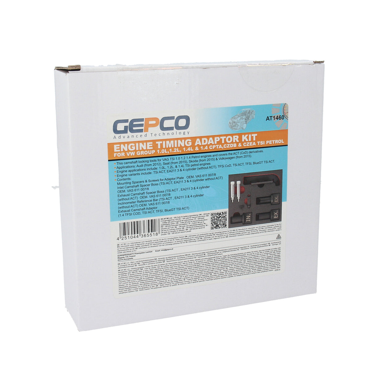 Nockenwellen-Einstellwerkzeug Adapter Kit für VAG 1.0 1.2 1.4 TSI und ACT CoD