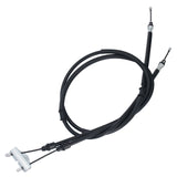 Câble de frein à main arrière gauche + droit central pour Ford Fiesta 5 JH JD Fusion 01-04