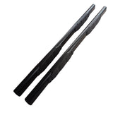 Trittbretter für Dodge Ram 1500 Pickup Quad Cab 2009-2017 2-tlg. Set 6" Schwarz