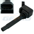 GEPCO Zündspule 12V 4-polig (1/1) –  für Audi, VW, Skoda, Seat, Porsche
