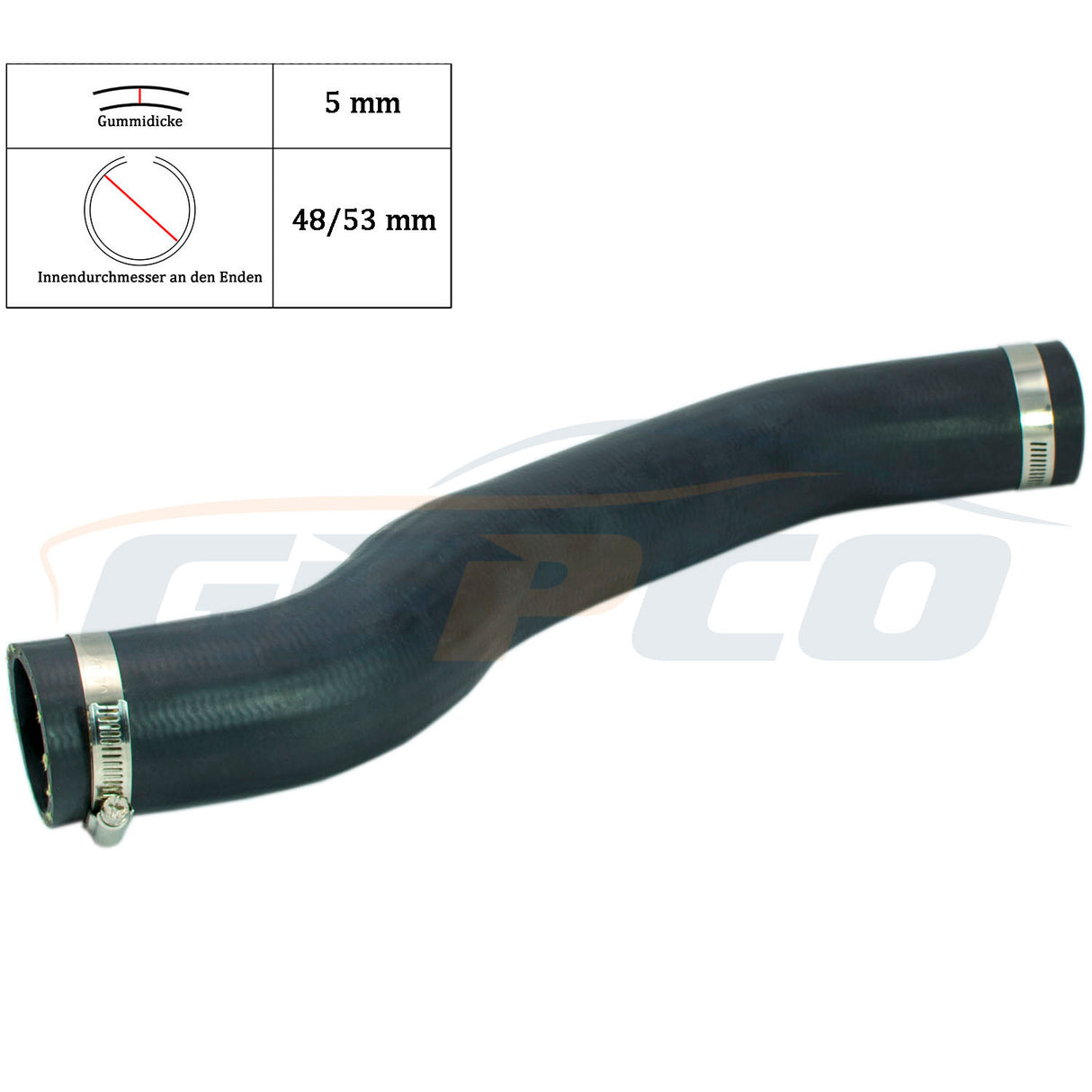 TUYAU TURBO TUYAU DE REFROIDISSEUR INTERMÉDIAIRE FORD FOCUS II MK2 C-MAX 1.6 TDCI 6M516K863GC