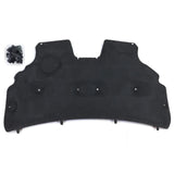 Tapis isolant GEPCO pour capot, isolation du compartiment moteur avec clips Compatible avec FORD FIESTA VI FIESTA VI VAN