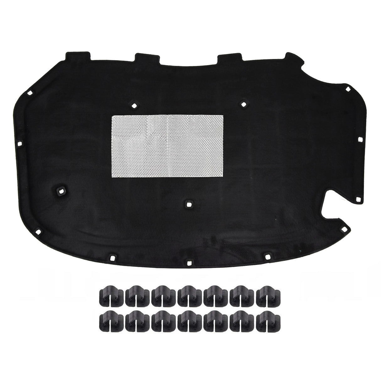Tapis isolant de capot GEPCO avec clips pour SKODA SUPERB II 2008-2015