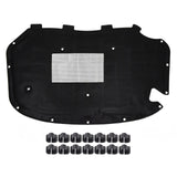 Tapis isolant de capot GEPCO avec clips pour SKODA SUPERB II 2008-2015