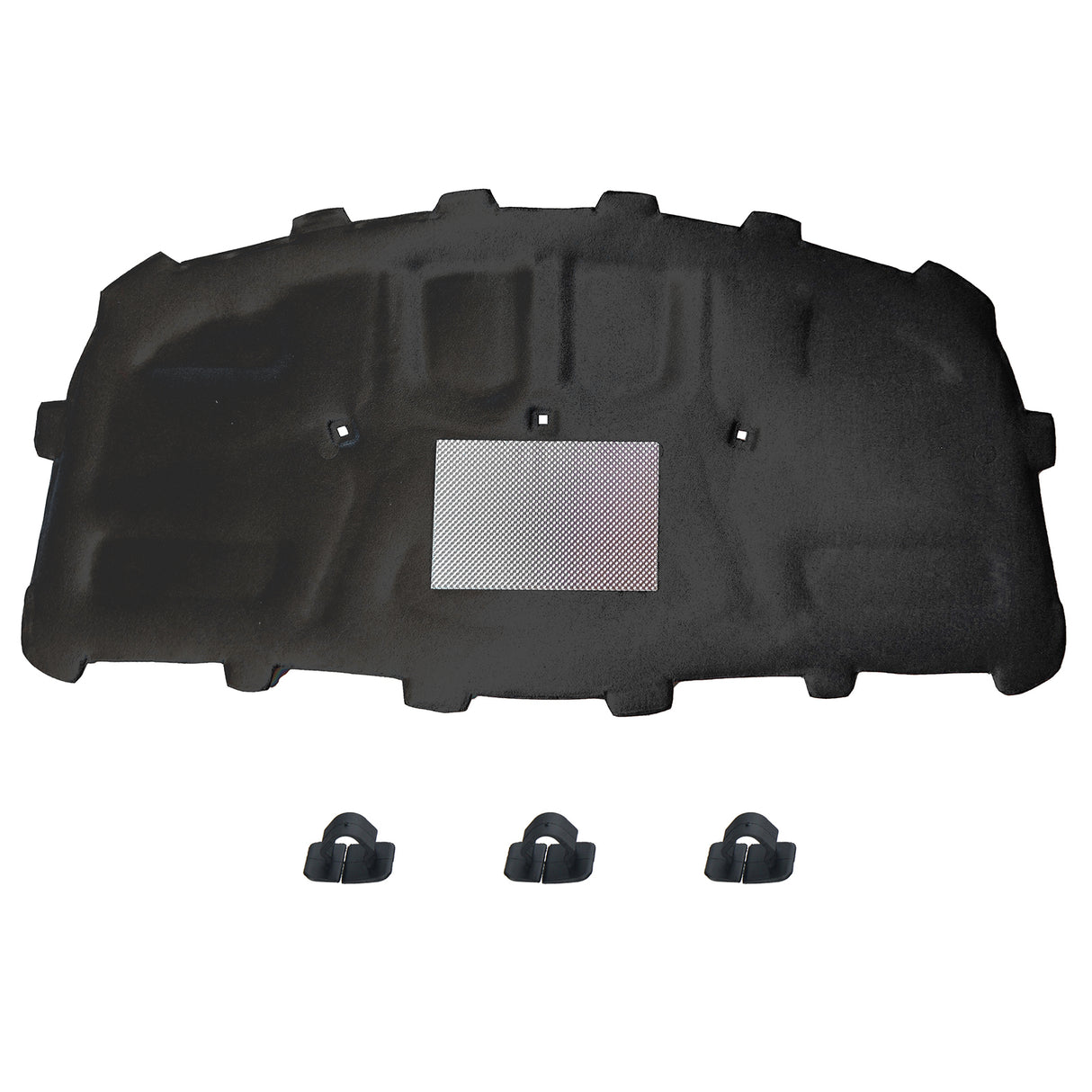Tapis isolant de capot GEPCO + clips pour AUDI A4 B9 8W2 8W5 8WH 8W0863825