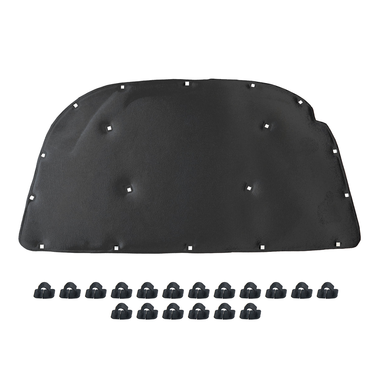 Tapis isolant de capot GEPCO avec clips pour AUDI A6 C6 2004-2011 4F0863825