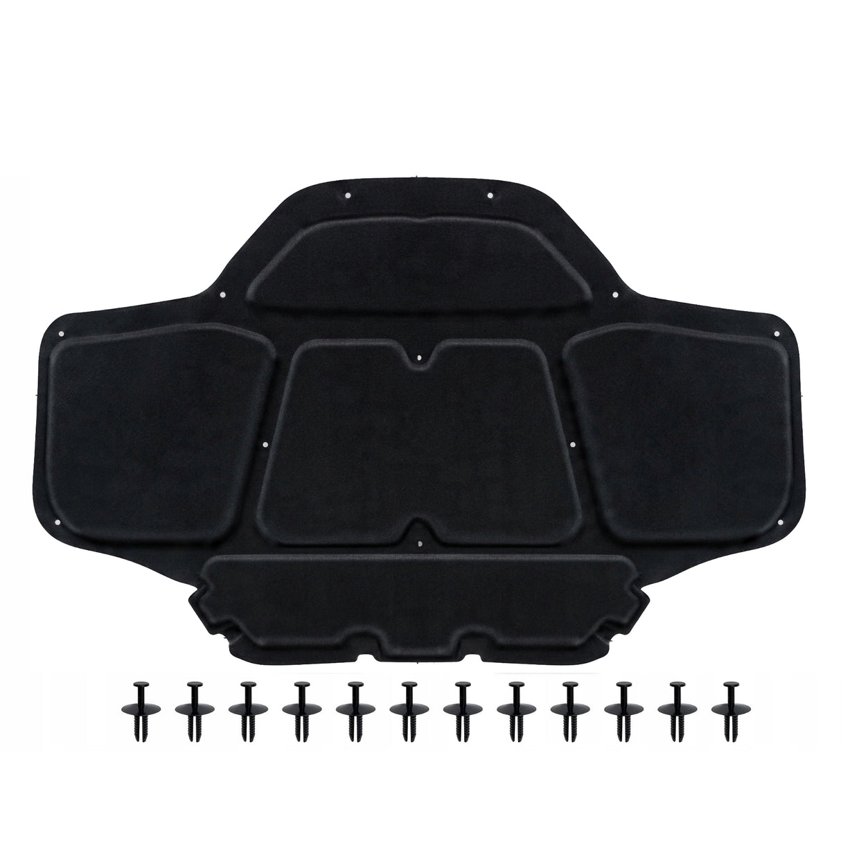 Tapis isolant de capot GEPCO + clips pour BMW X3 G01 F97 2017- X4 G02 2018-