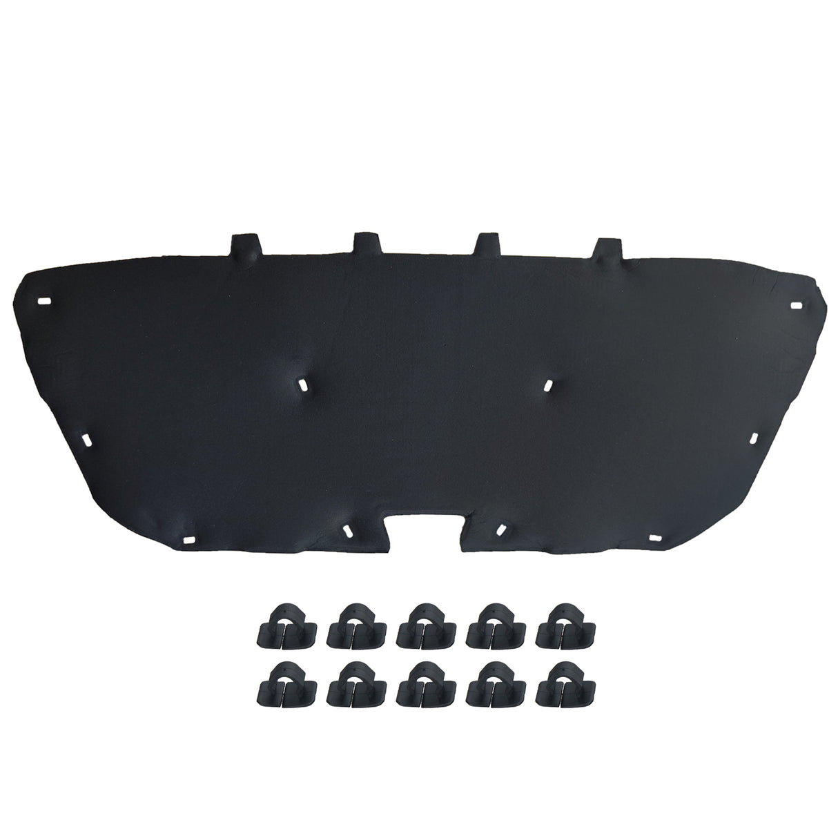Tapis isolant de capot GEPCO pour Ford Focus MK3 III 2010-2018 avec clips
