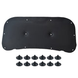 Tapis isolant de capot GEPCO pour JEEP COMPASS II MP à partir de 2017 avec clips