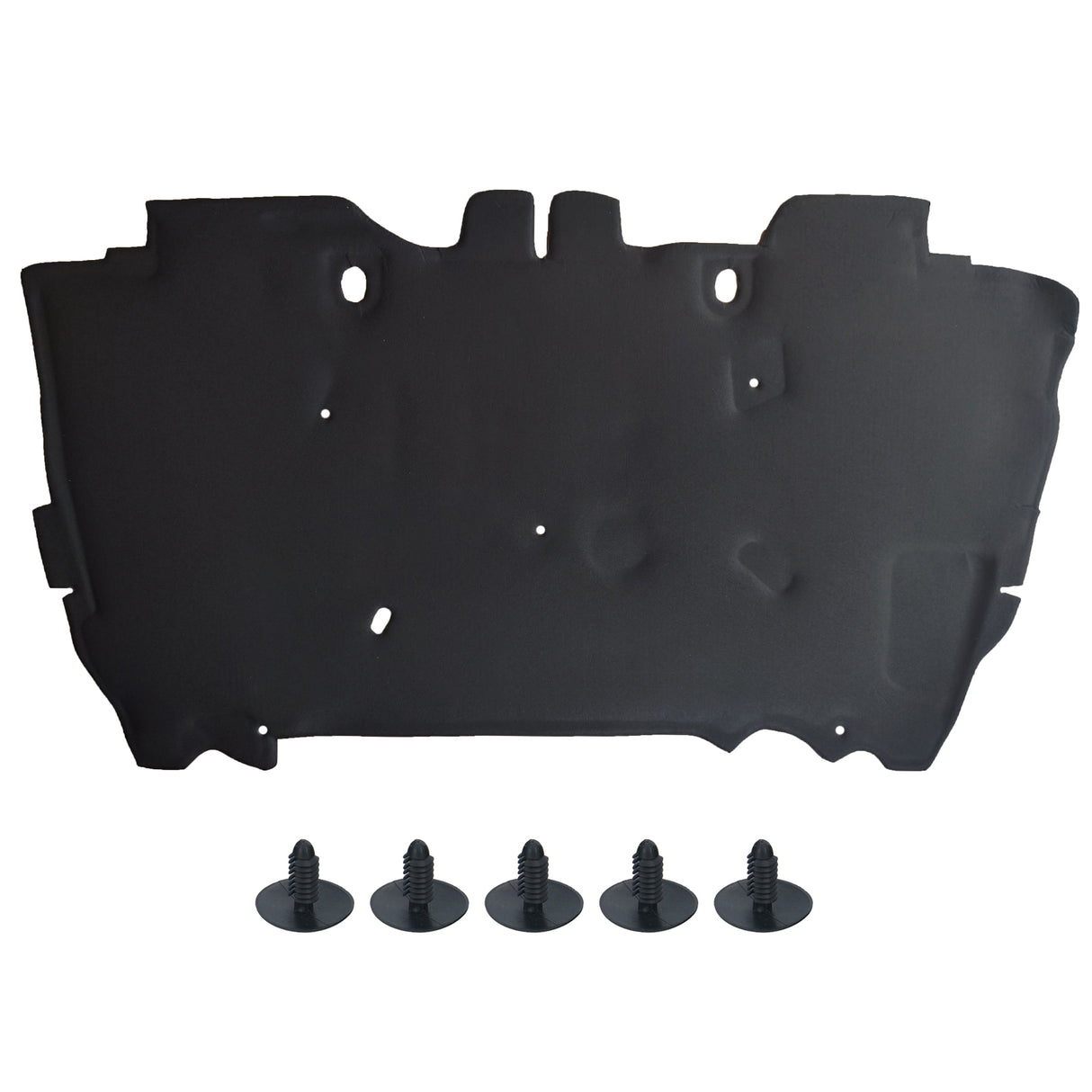 Tapis isolant de capot GEPCO pour JEEP WRANGLER JK 2007-2018 avec clips