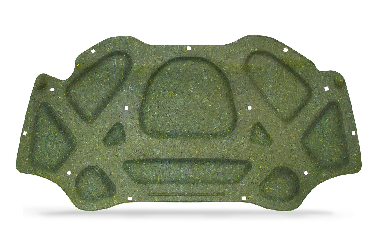 GEPCO Motorhaubendämmung Dämmmatte für SEAT IBIZA IV 6J 6P 2008-2017 mit Clips