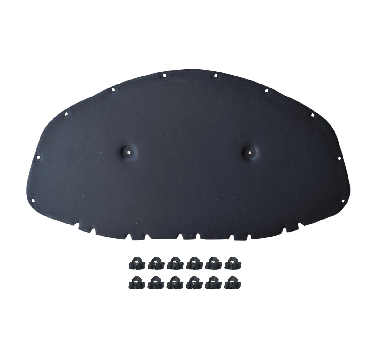 Tapis isolant de capot GEPCO pour SKODA SUPERB B8 3V3 3V5 à partir de 2015 avec clips