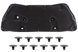 Motorhaubendämmung Dämmmatte für HONDA CR-V III 2006-2011 74141SWAA00 mit Clips