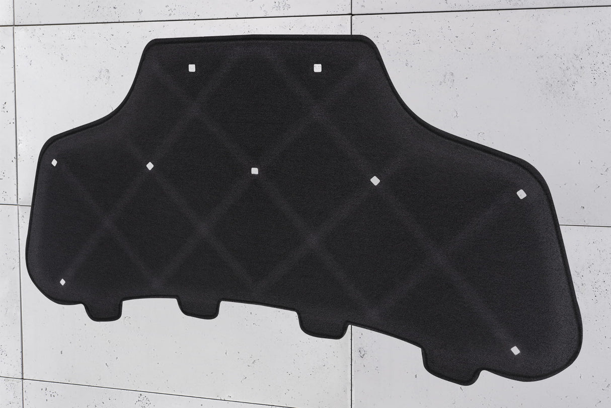 Motorhaubendämmung Dämmmatte für PORSCHE CAYENNE 9Y0 2018+ 9Y0863831A mit Clips
