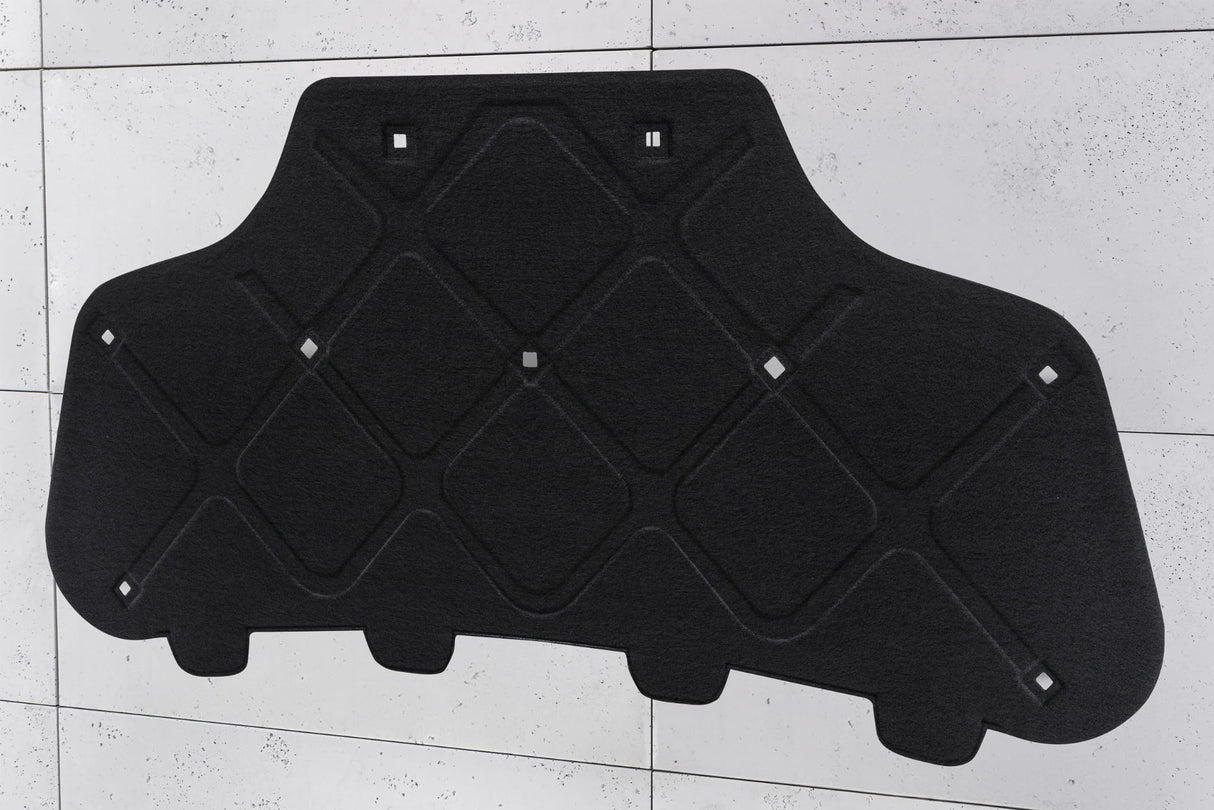 Motorhaubendämmung Dämmmatte für PORSCHE CAYENNE 9Y0 2018+ 9Y0863831A mit Clips