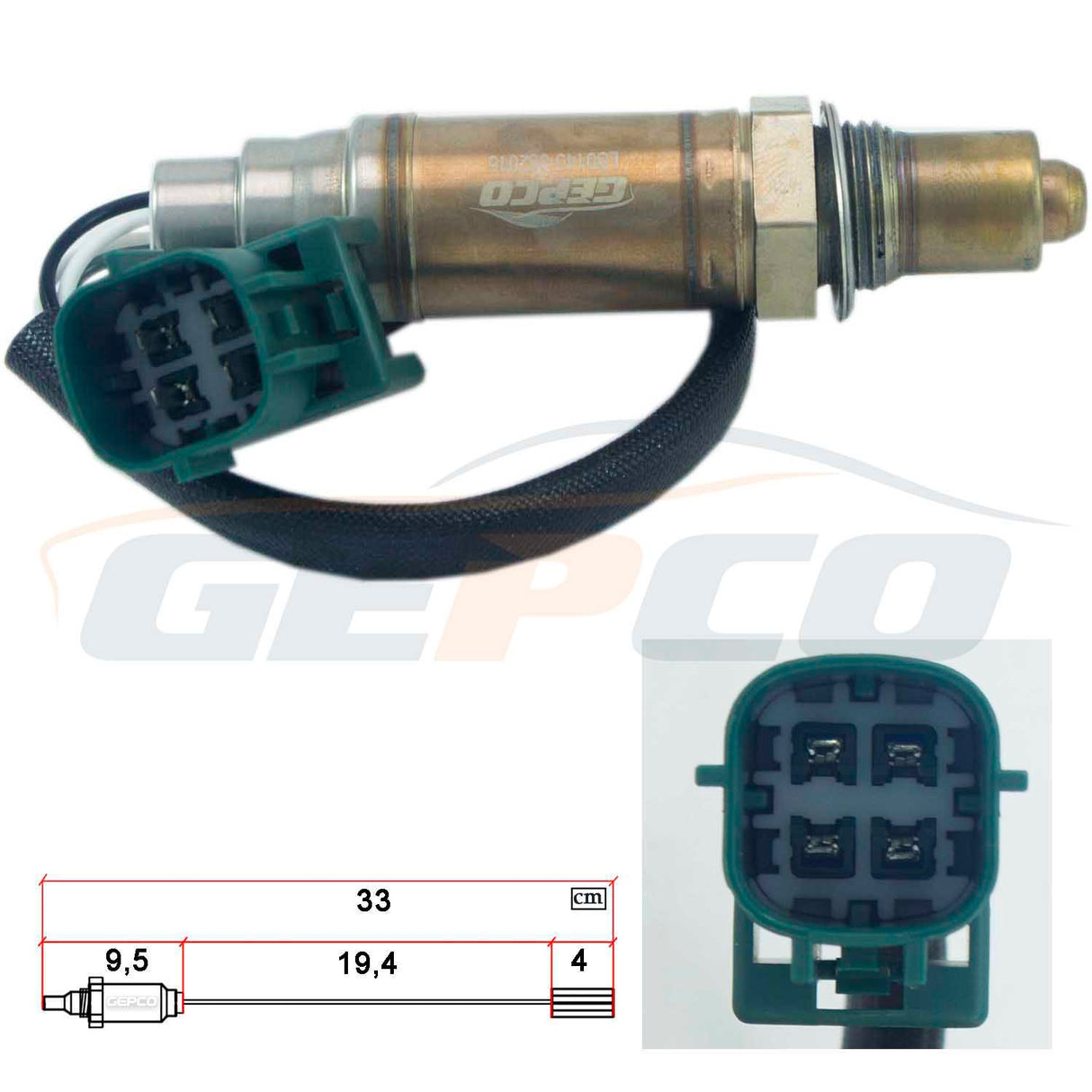 SONDE LAMBDA pour NISSAN MICRA K12 PRIMERA P12